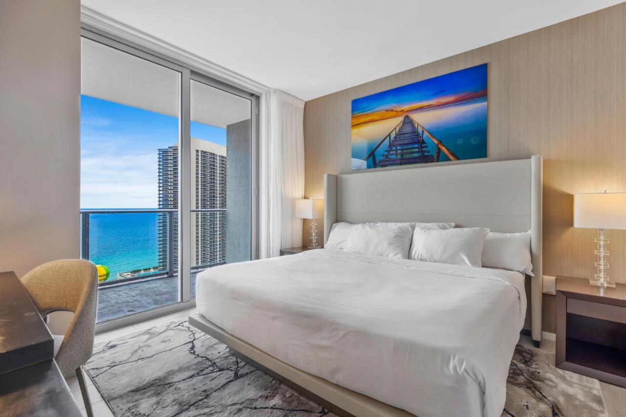 Hyde House - Luxury Waterfront 2Br 2Ba Apartment Suite With Direct Ocean View, Roof Top Pool, Resort Amenities Hollywood Zewnętrze zdjęcie