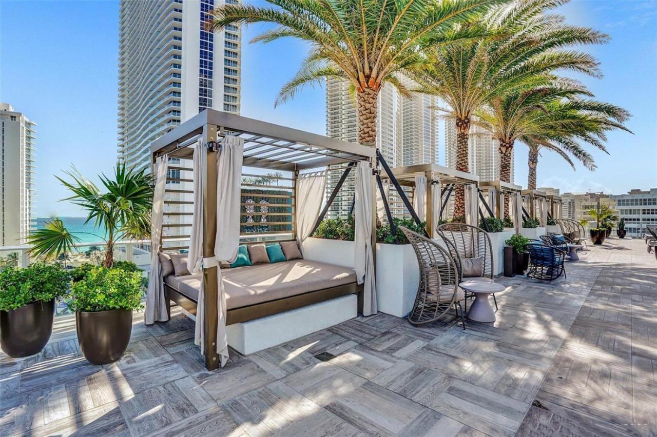Hyde House - Luxury Waterfront 2Br 2Ba Apartment Suite With Direct Ocean View, Roof Top Pool, Resort Amenities Hollywood Zewnętrze zdjęcie