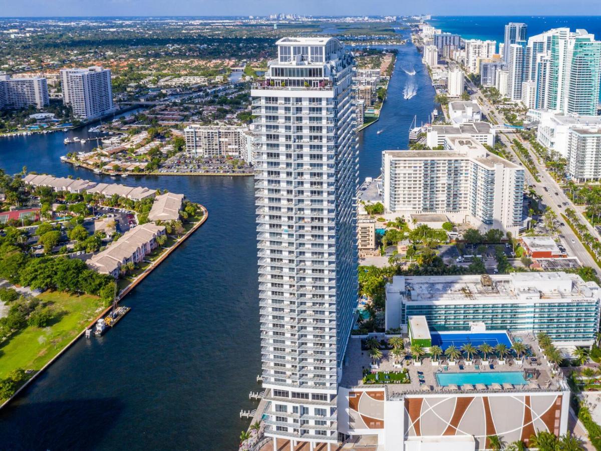 Hyde House - Luxury Waterfront 2Br 2Ba Apartment Suite With Direct Ocean View, Roof Top Pool, Resort Amenities Hollywood Zewnętrze zdjęcie