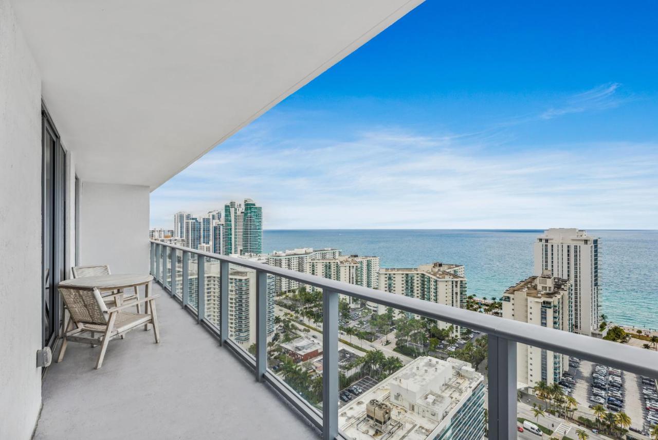 Hyde House - Luxury Waterfront 2Br 2Ba Apartment Suite With Direct Ocean View, Roof Top Pool, Resort Amenities Hollywood Zewnętrze zdjęcie