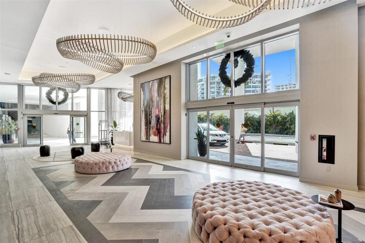 Hyde House - Luxury Waterfront 2Br 2Ba Apartment Suite With Direct Ocean View, Roof Top Pool, Resort Amenities Hollywood Zewnętrze zdjęcie