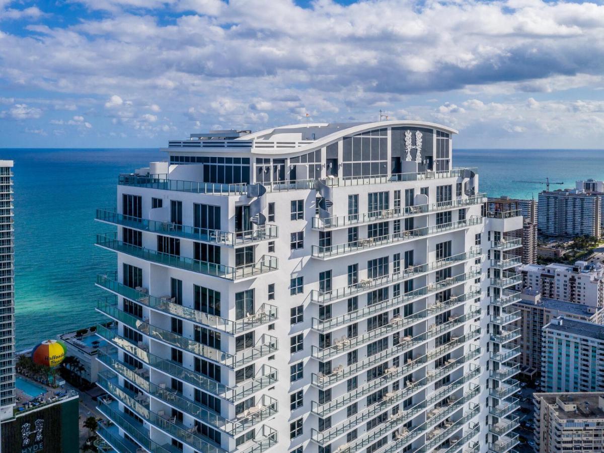 Hyde House - Luxury Waterfront 2Br 2Ba Apartment Suite With Direct Ocean View, Roof Top Pool, Resort Amenities Hollywood Zewnętrze zdjęcie