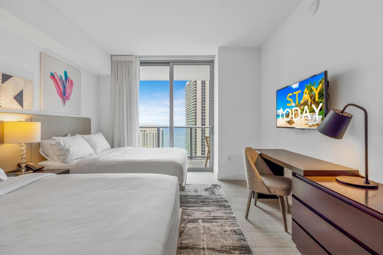 Hyde House - Luxury Waterfront 2Br 2Ba Apartment Suite With Direct Ocean View, Roof Top Pool, Resort Amenities Hollywood Zewnętrze zdjęcie